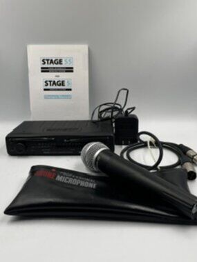 Wireless Microphone System by Samson  Mic and Receiver